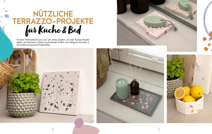 Immagine prodotto Terrazzo-Dekoideen einfach selber giessen (Tedesco, Jennifer Dargel, 2023)