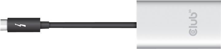 Actual product image Club 3D Thunderbolt 3 on Dual HDMI 2.0 (HDMI, 20 cm)