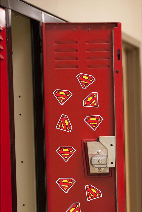 Produktbild Superman Logo Aufkleber 50erPack Vinyl