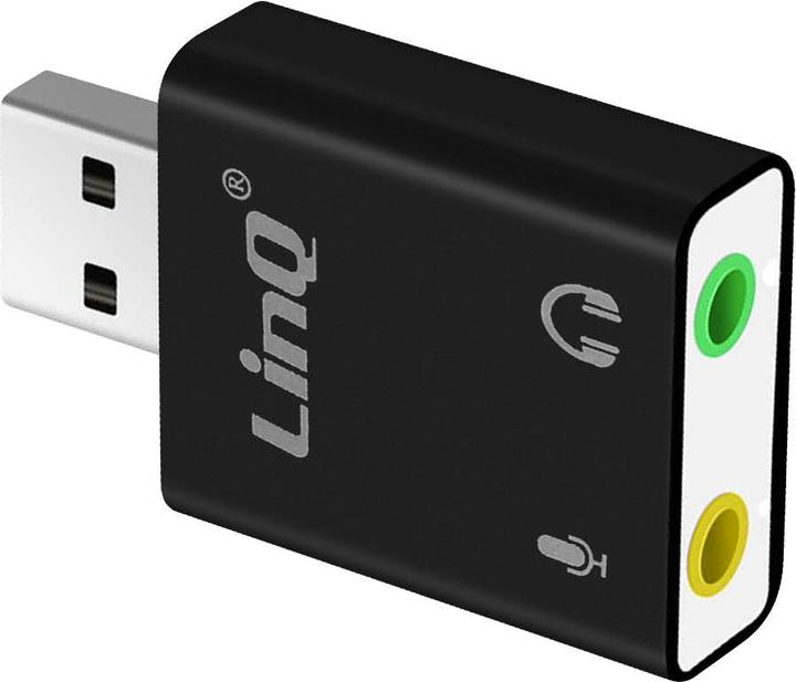 Immagine prodotto LinQ Scheda audio esterna USB con jack da 3,5 mm (USB 2.0)