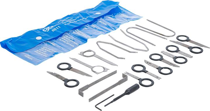Actual product image BGS Radio Removal Tool Set | 18 pcs.