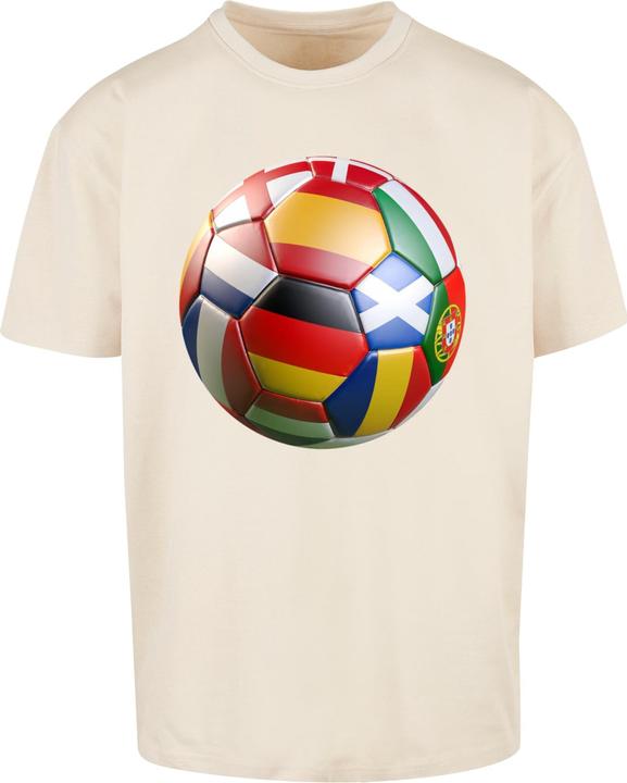 Urban Classics Football's coming Home Europe Tour Oversize Tee - 141509