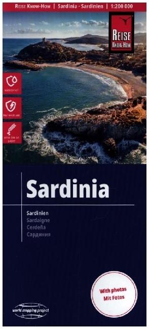 Produktbild Landkarte Sardinien / Sa