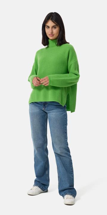 Immagine prodotto Cash-Mere Wolle Kaschmir Oversize Style Rollkragen Pullover (L)