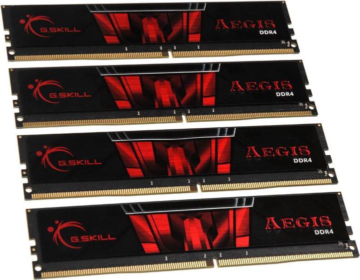 Actual product image G.Skill Aegis (4 x 16GB, 2400 MHz, DDR4-RAM, DIMM)