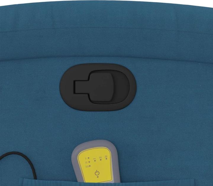 Actual product image VidaXL Massage chair with stand-up aid velvet