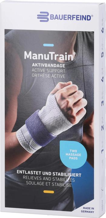Produktbild Bauerfeind Aktivbandage rechts titan (5)