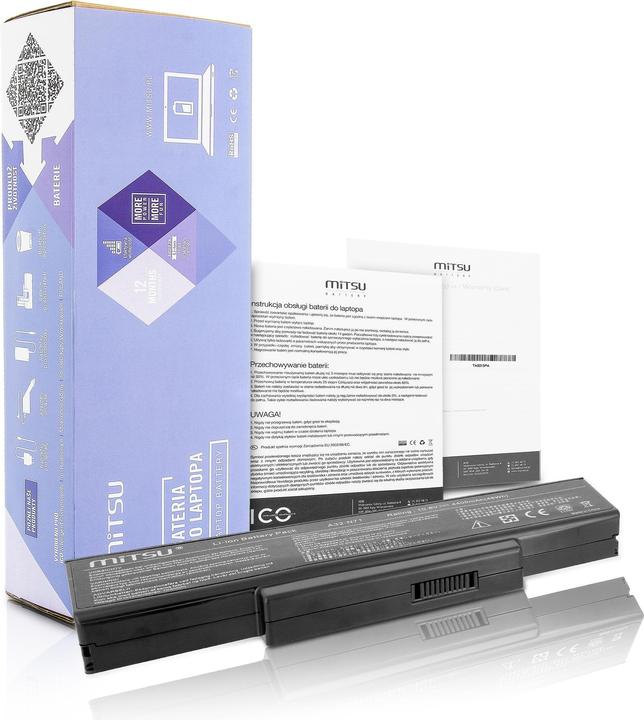 Produktbild Mitsu BATTERY BC/AS-K72 (ASUS 4400 MAH 48 WH) - Batterie (6 Zellen, 4400 mAh)