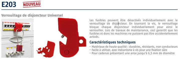 Immagine prodotto Abus Interruttore universale di sovraccarico ABS di tipo Holder-Abs