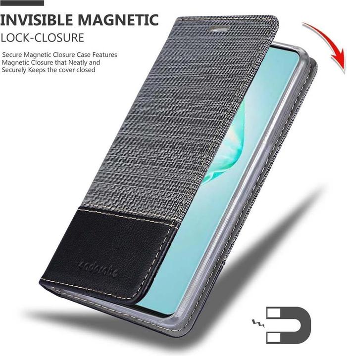 Produktbild Cadorabo Book Jeans Optik Cover (Samsung Galaxy A91)