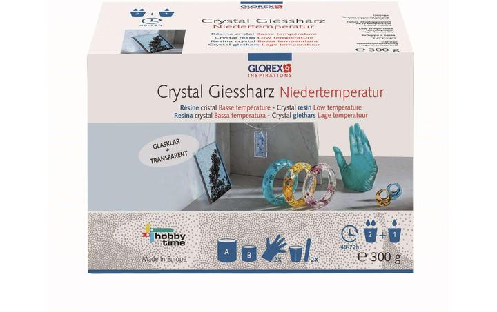 Immagine prodotto Glorex Resina per colata di cristallo a bassa temperatura 300g
