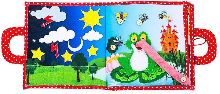 Actual product image Piqipi Quiet Book Cloth Book Girl Edition (Multilingual)