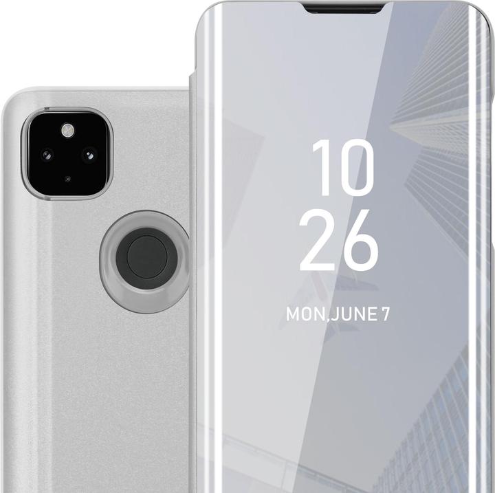 Actual product image Cadorabo Book Smart View Mirror Cover (Google Pixel 4a)