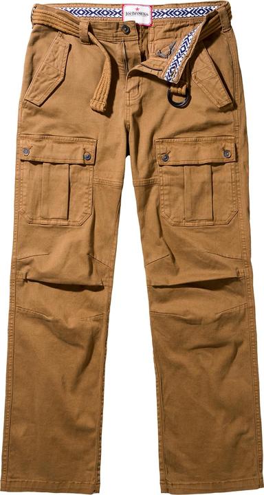 Produktbild Joe Browns Classic Cargo Trousers with Woven Belt (W52/L32)
