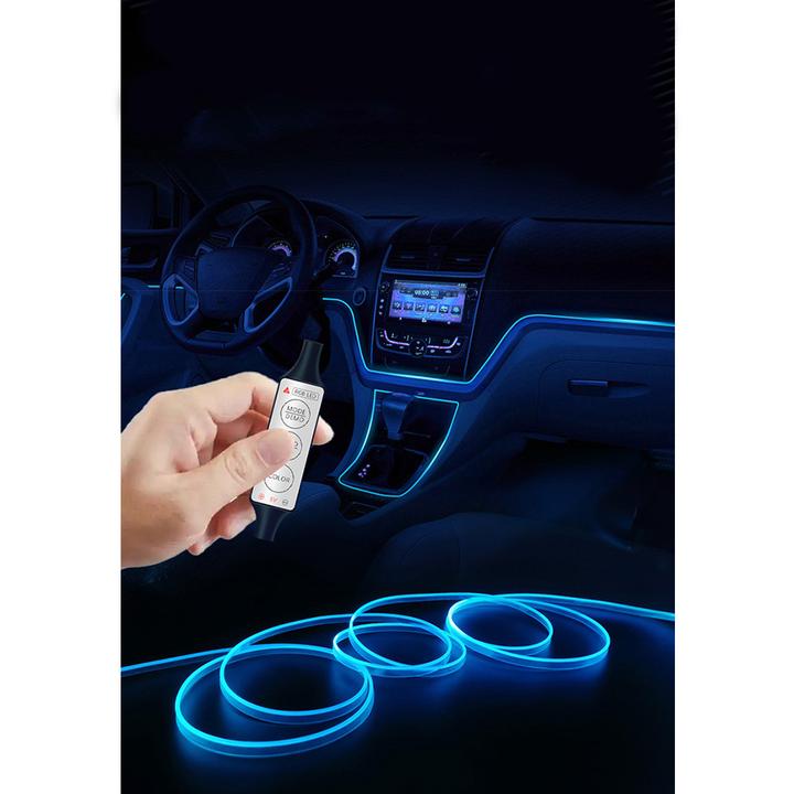 Immagine prodotto Werkstein Auto Lichtstreifen USB Innenraumbeleuchtung RGB Beleuchtung + Fernbedienung (5m) LED