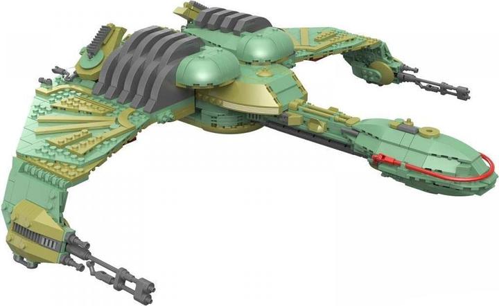 Actual product image Blue Brixx 104584 Star Trek Klingon Bird-of-Prey