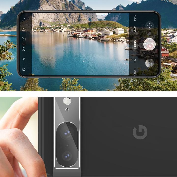 Actual product image Avizar Rear camera film, camera protection film (1 Piece, Google Pixel 8)