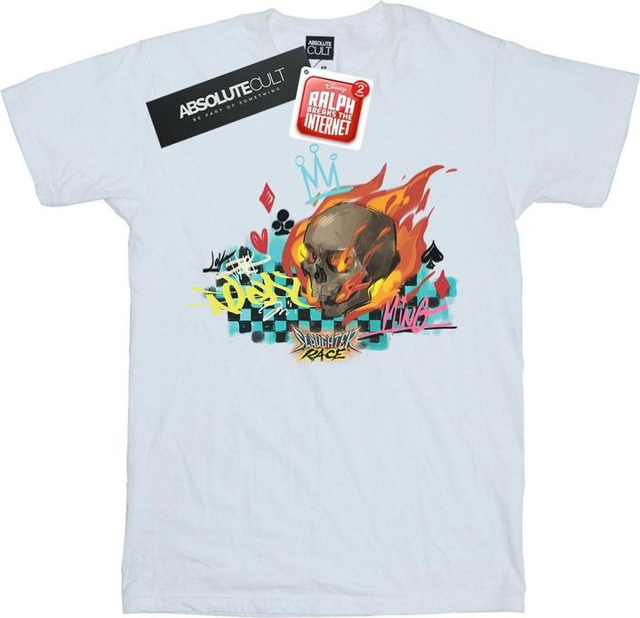 Image du produit Disney - T-shirt WRECK IT RALPH RACE SKULL - Femme (XL)