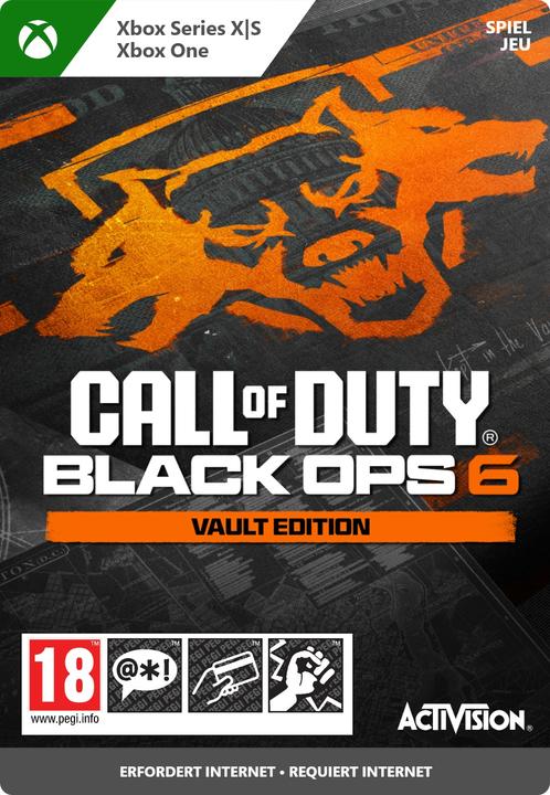 Actual product image Microsoft Xbox Call of Duty: Black Ops 6 - Vault Edition Download Code (Xbox Series X, Xbox One X, Xbox One S, Xbox Series S)