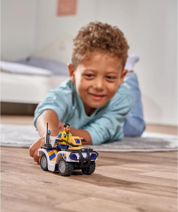 Image du produit Simba Sam Police Quad avec figurine
