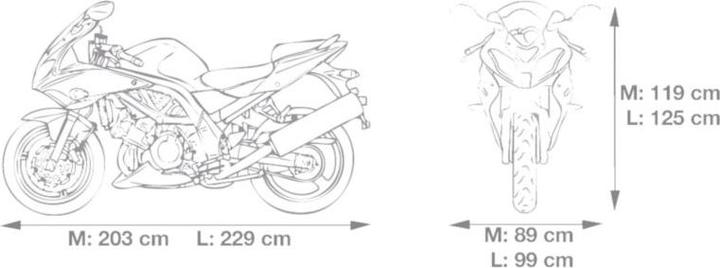 Immagine prodotto Cartrend Garage per moto/scooter
