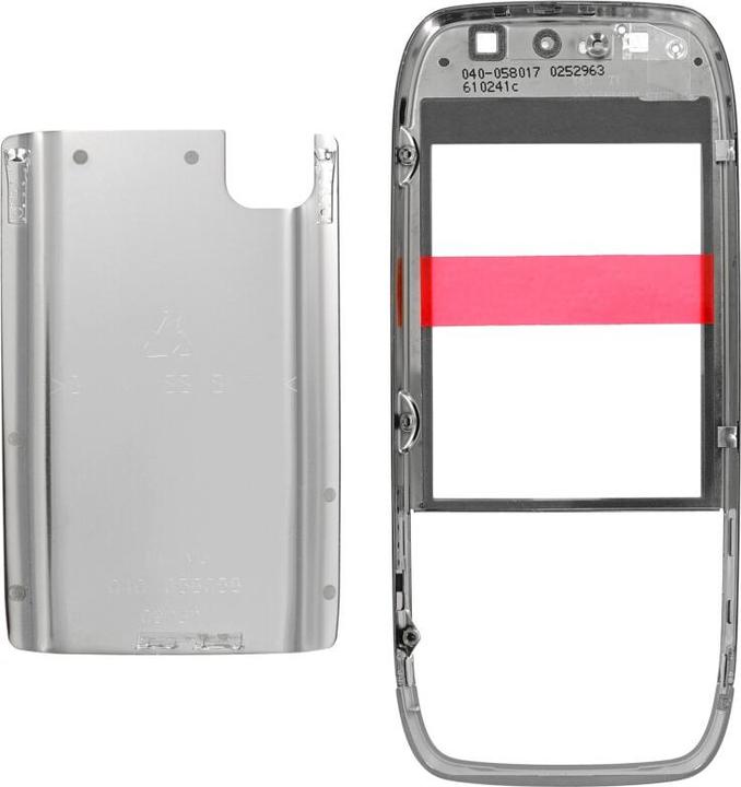 Actual product image Nokia E75 Cover steel white (Cover)
