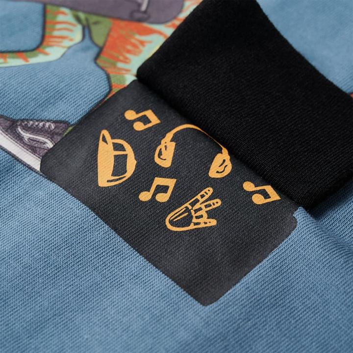 Immagine prodotto VidaXL Camicia da bambino a maniche lunghe blu medio 92,Materiale: 100 (92)