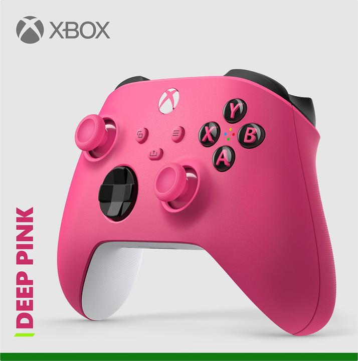 Produktbild Microsoft Xbox Wireless Controller - Deep Pink (PC, Xbox Series X, Xbox One X, Xbox One S, Xbox Series S)
