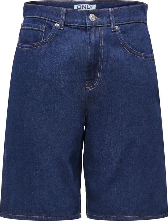 Only ONLHOPE Hohe Taille Weiter Beinschnitt Jeans-Shorts Jeans-Shorts