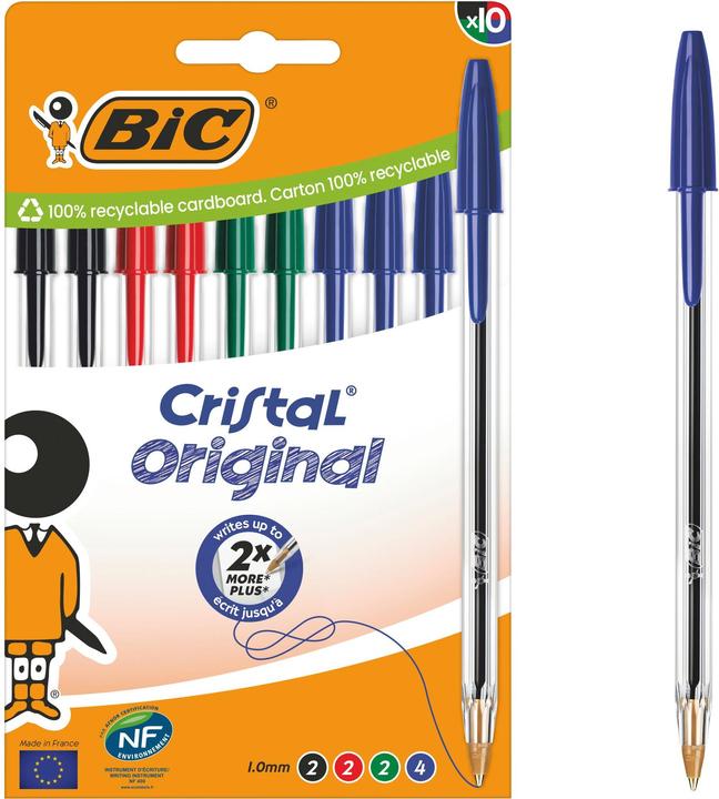 Produktbild Bic Cristal (Transparent, 10 x)