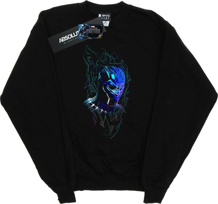 Immagine prodotto Black Panther Neon Mask Felpa Ragazzi (140, 146)