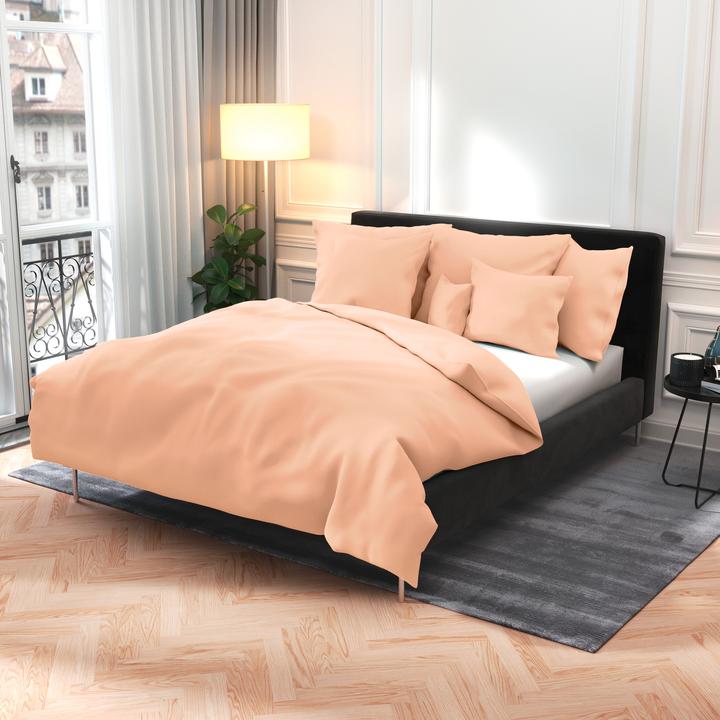 Actual product image Lotus Bettwaren Satin uni (Duvet cover, 200 x 210 cm)