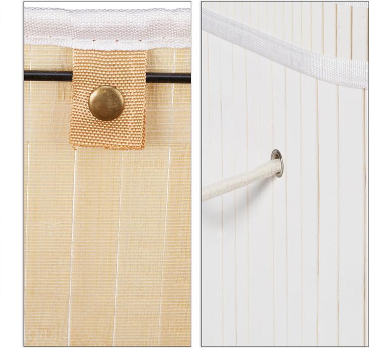 Actual product image Relaxdays Lidded Laundry Hamper (95 l)