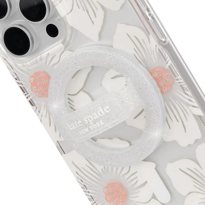 Actual product image Kate Spade Magnetischer Schlaufengriff – MagSafe Fingergriff (The Sparkle Silver)