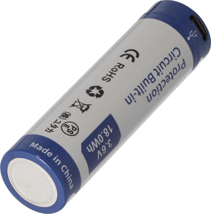 Actual product image Keeppower Battery 2 pieces 21700 with PCB protection incl. USB-C charging possibility (2 pcs., 5000 mAh, Rechargeable battery)