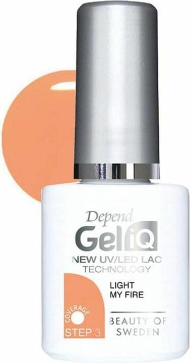 Beter Besser Depend Gel Iq Esmalte Licht M Feuer 41022 (Lachsfarben, Gel-Effekt Nagellack)