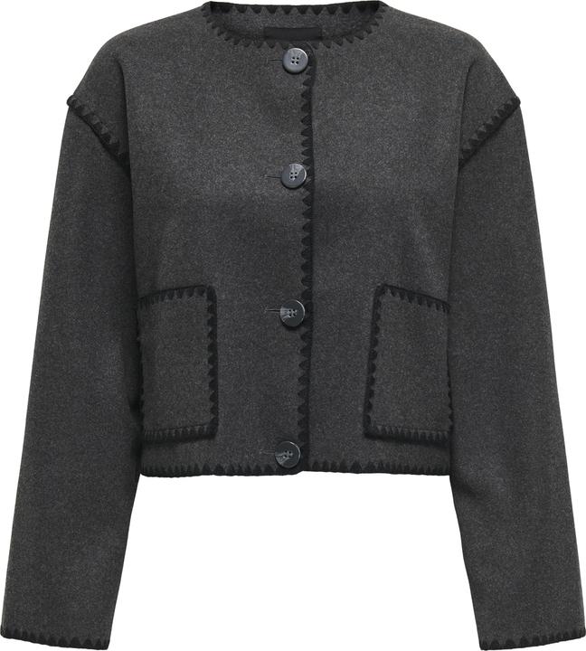 Immagine prodotto Only Colletto con revers reversibili Giacca a spalla scesa (M)