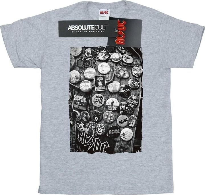 AC/DC Badges Collection TShirt