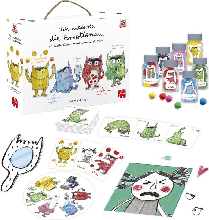 Image du produit Jumbo J'apprends à découvrir - monstre de couleur (Allemand)