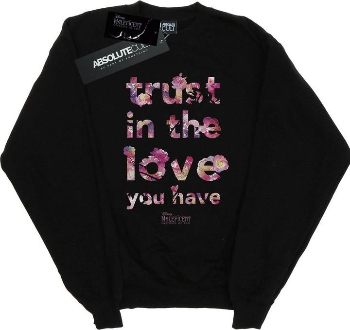Actual product image Disney Womens/Ladies Maleficent Mistress Of Evil Trust In The Love Sweatshirt (M)