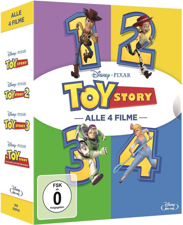 Produktbild Disney Interactive Studios Toy Story 1-4 - Collection BD (Blu-ray, 2019)