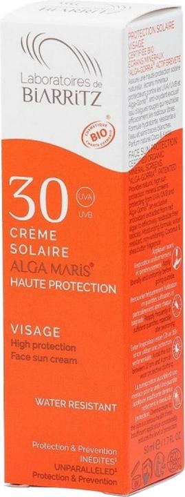 Produktbild Laboratoires de Biarritz Alga Maris Bio Sonnencreme (Sonnencreme Gesicht, SPF 30, 50 ml, 81 g)