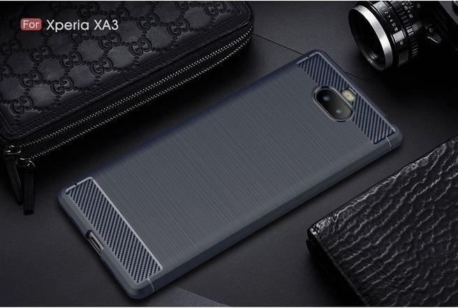 Actual product image MU Style Carbon Fiber TPU Softcase Series (Sony Xperia XA3)