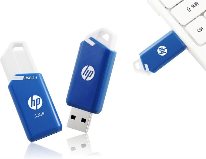 Actual product image HP x755w 32GB USB 3.1 Flash Drive 3-Pack (P) (32 GB, USB-A, USB 3.2)