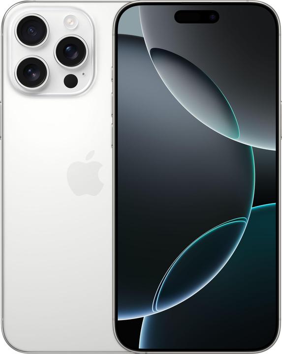 Apple iPhone 16 Pro Max (512 Go, Titane blanc, 6.90", SIM + eSIM, 48 Mpx, 5G)