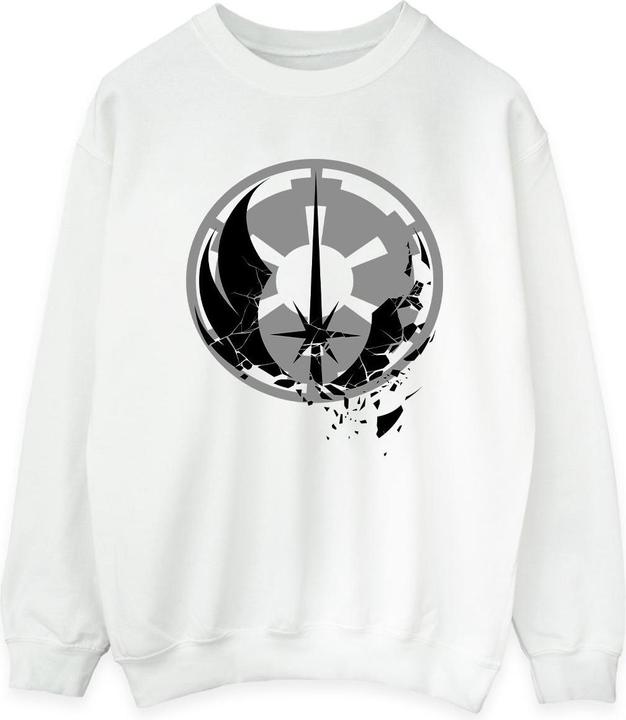Produktbild Star Wars ObiWan Kenobi Fractured Logos Sweatshirt (L)