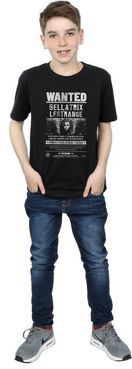 Image du produit Garçons - Bellatrix Lestrange Wanted Poster - T-shirt en coton (140, 146)