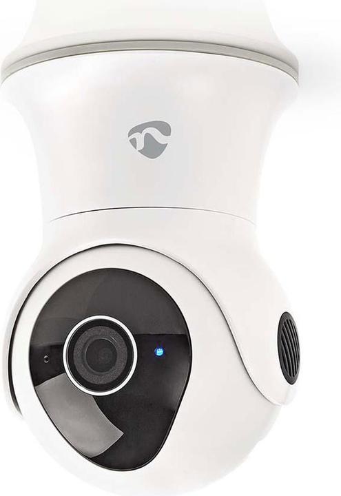 Nedis Smartlife Caméra extérieure Wi-Fi Full HD 1080p IP65 Cloud / Interne 16GB 12 VDC avec détecteur de (1920 x 1080 Pixels)