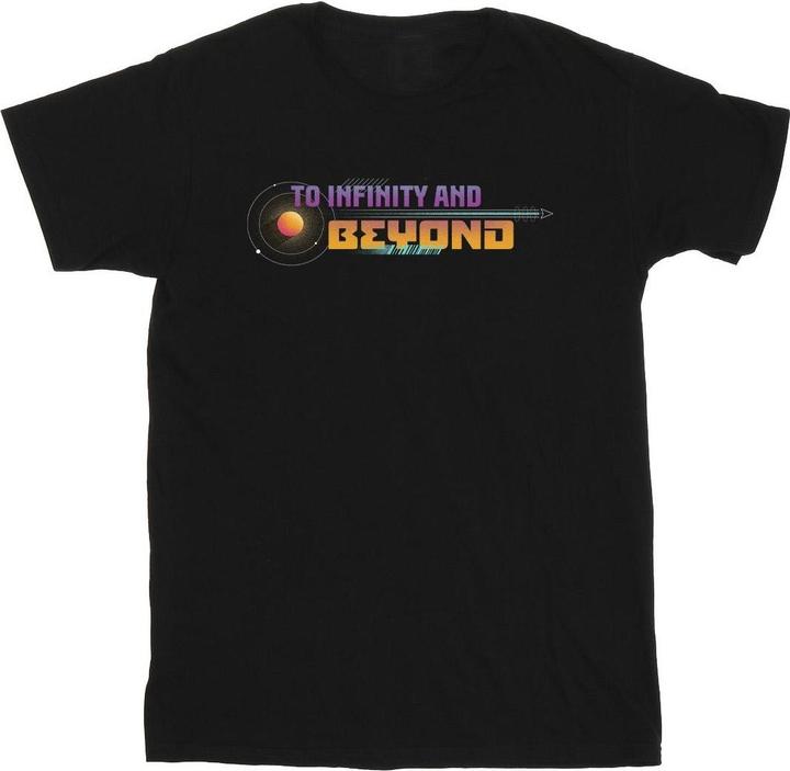 Immagine prodotto Disney Lightyear Infinity And Beyond Text Maglietta Uomo (XXL)
