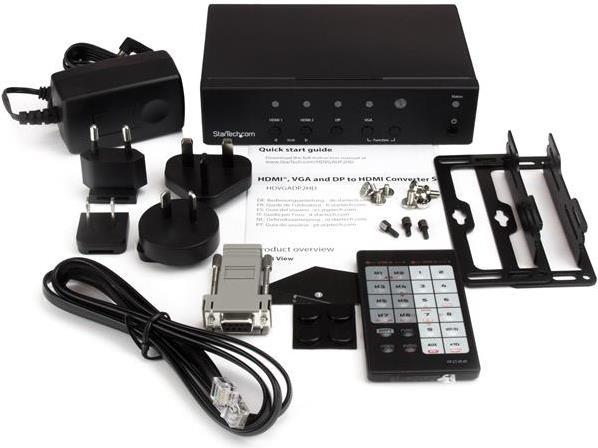 Produktbild StarTech DP VGA HDMI Converter Switch